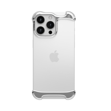 Arc Pulse - hliníkový ochranný rám na iPhone 16 Pro Max, stříbrný