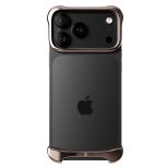 Arc Pulse - hliníkový ochranný rám na iPhone 17 Pro Max, růžový bronz