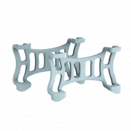 Tractive GPS DOG 6 - gumové spony, mátová