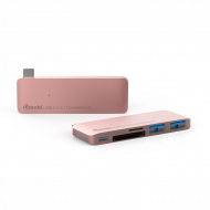 Gmobi Multi-port USB-C Hub - Rose Gold