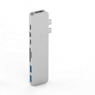 Hyper® HyperDrive™ PRO USB-C Hub pro MacBook Pro - Stříbrný