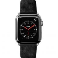 LAUT Prestige – saffiánový řemínek na Apple Watch 42/44 mm, černý