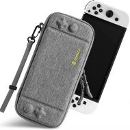 tomtoc Switch – obal na Nintendo Switch OLED, šedý