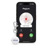 Plegium Smart Emergency Button – chytrý osobní alarm, bílý