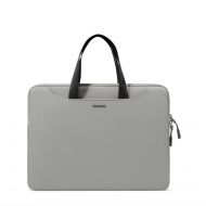 tomtoc Light-A21 Dual-color Slim Laptop Handbag, 13,5 Inch - Gray