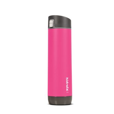 HidrateSpark – nerezová chytrá lahev, 620 ml, Bluetooth tracker, růžová