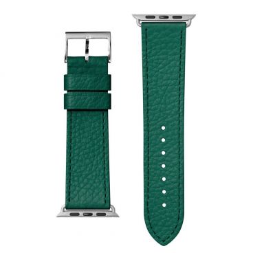 LAUT Milano - kožený řemínek na Apple Watch 38/40 mm - zelený