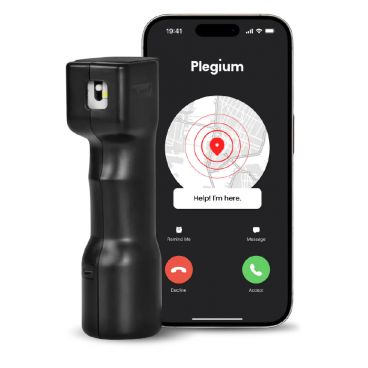 Plegium smart pepřový sprej - černý