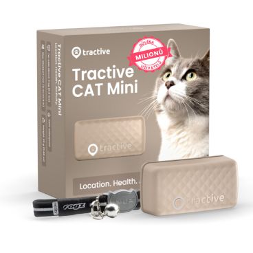 Tractive GPS CAT Mini, hnědá