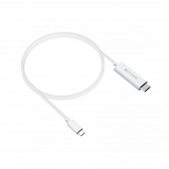 Hyper® 4K USB-C na HDMI kabel - bílý