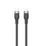 Hyper® Silicone 240W USB-C nabíjecí kabel - 1 m, černý