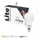 Lite bulb Moments – chytrá žárovka, E27, 9W, RGB 2700-6500K, HomeKit, 3 kusy