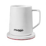 Muggo QI Grande inteligentní vyhřívaný hrnek - bílý