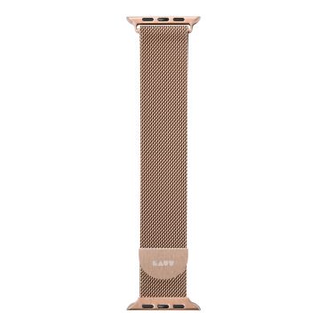 LAUT Steel Loop – pásek na Apple Watch 42/44 mm, milánský tah, Gold