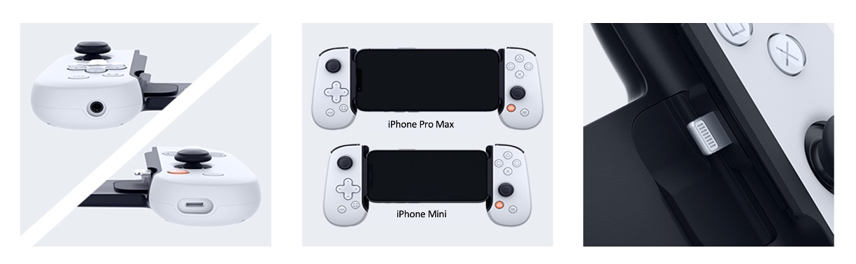 Backbone One - PlayStation Edition (Lightning) - Mobile Gaming Controller  for iPhone - White