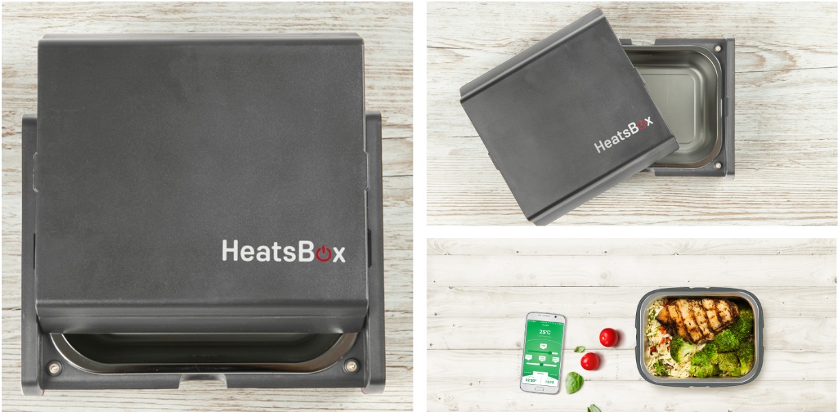 Faitron HeatsBox Pro, smarte Lunchbox, App Control, Hitze von 4