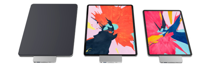 HyperDrive 6-in-1 USB-C Hub pro iPad Pro – stříbrný, kompatibilita s iPad Pro