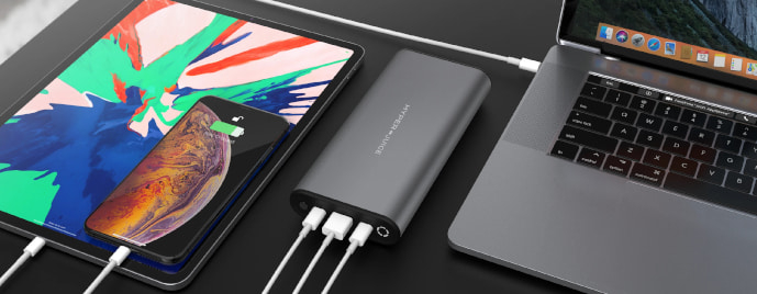 HyperJuice 130W USB-C baterie, Space Gray - Nejvýkonnější baterie na světě