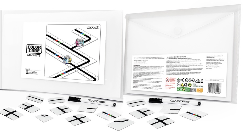 Ozobot Color Code Magnets, Base Kit