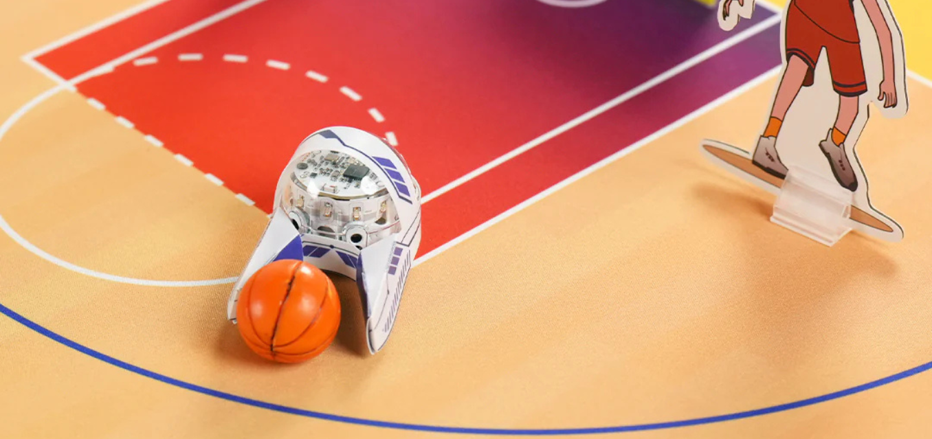 Ozobot Challenging Mat: Basketbal