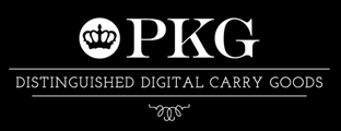 Logo PKG - distinguished digital carry goods