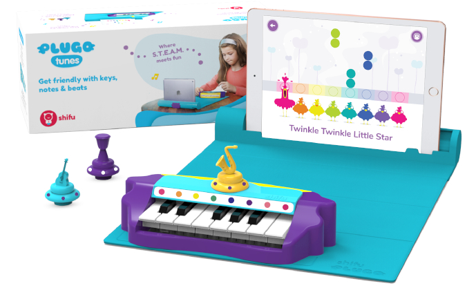 výuka hry na piano pro malé děti Plugo Tunes