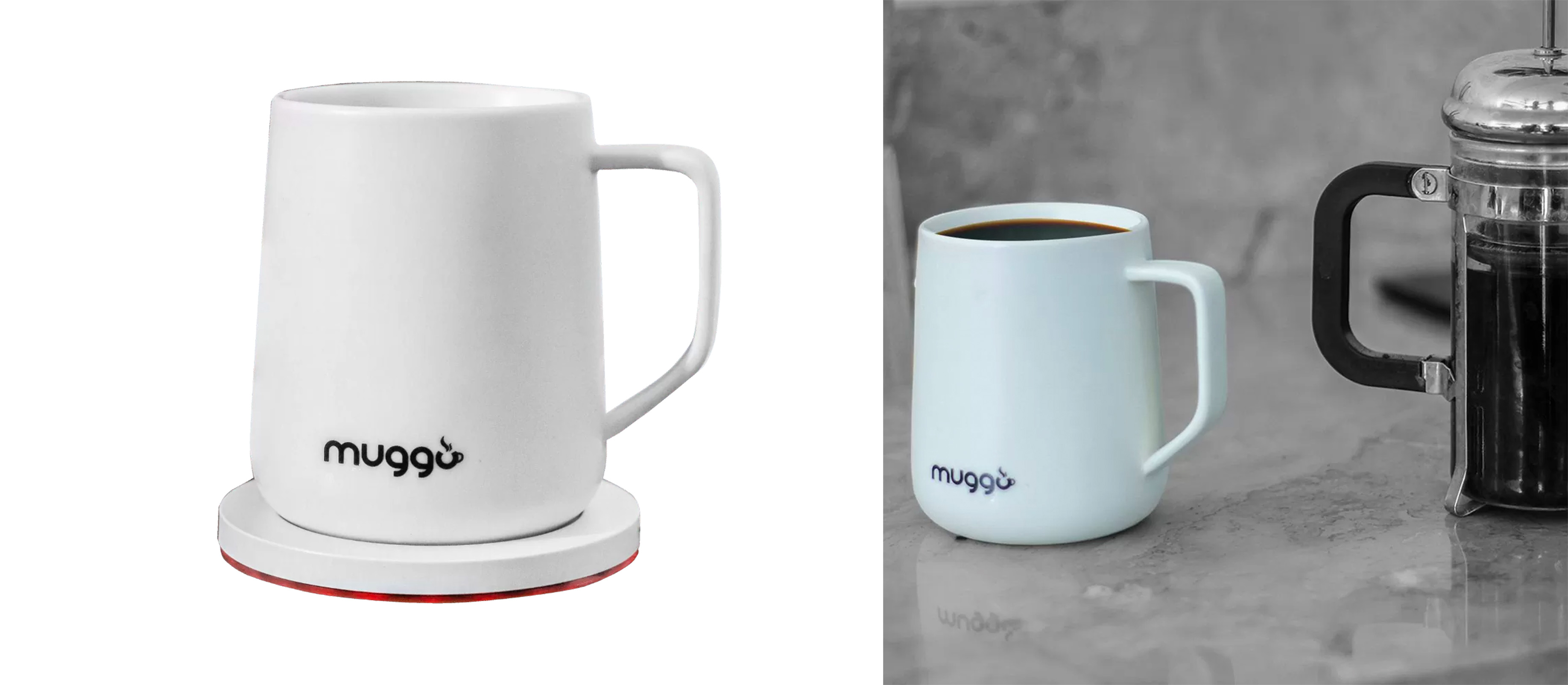 MUGGO QI // Self-Heated Mug + Wireless Charger Coaster - Muggo - Touch of  Modern