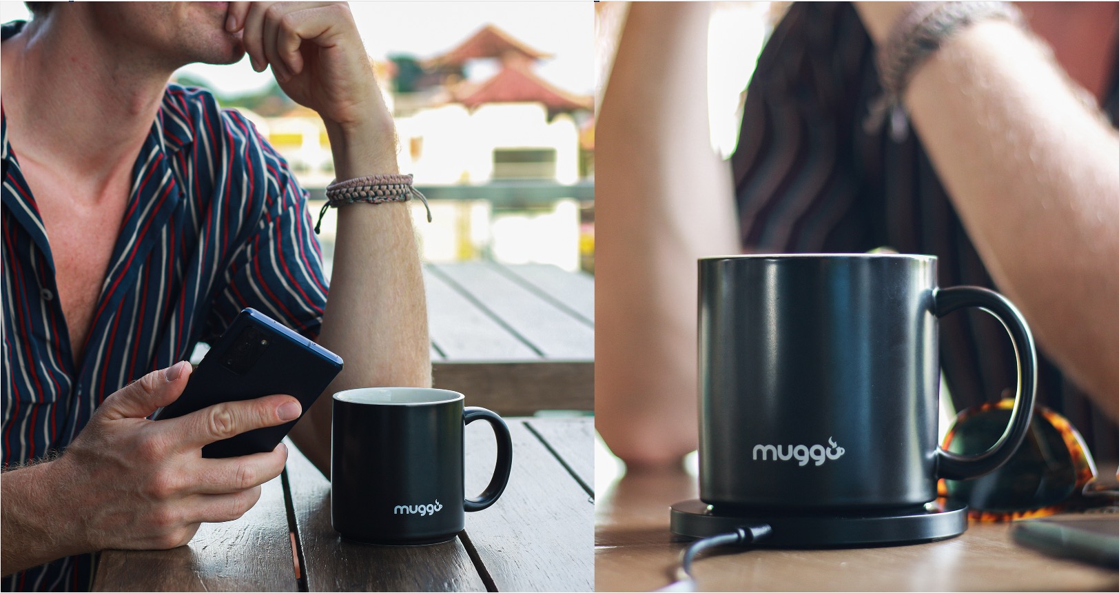 Muggo Qi Temperature Coffee Cup - Muggo Coffee Mug