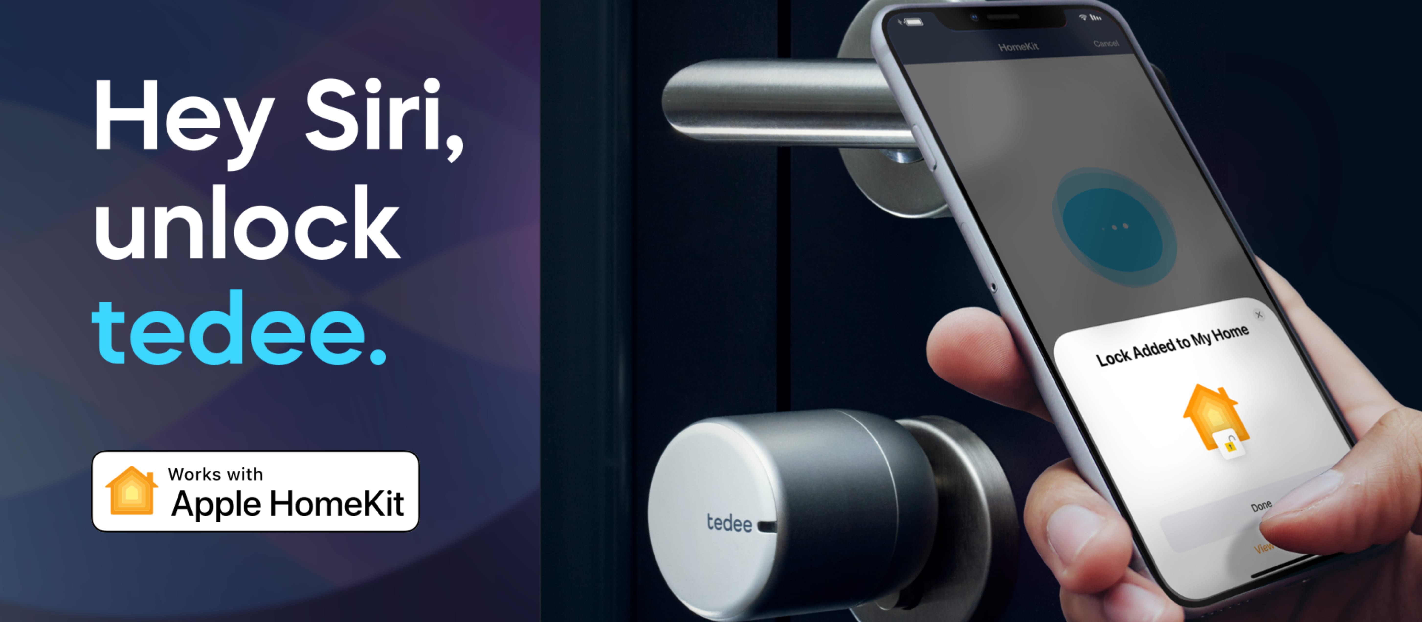 tedee GO – Smart Lock, Silver