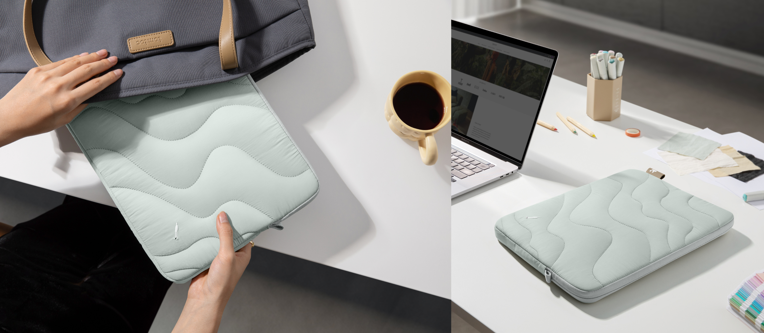tomtoc Terra Laptop Sleeve - 13