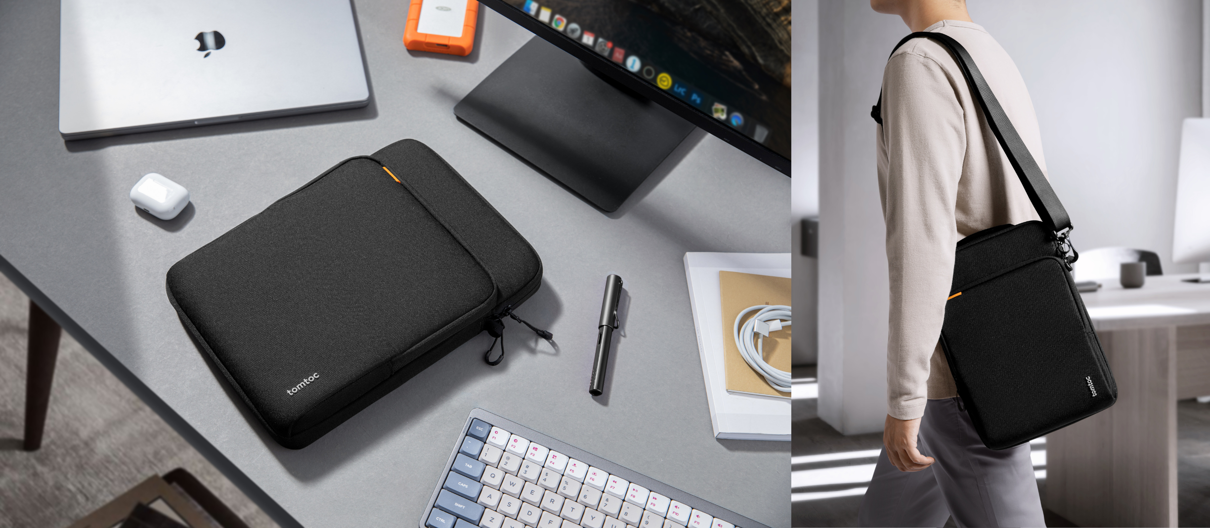 DefenderACE-A03 Laptop Shoulder Bag, 13