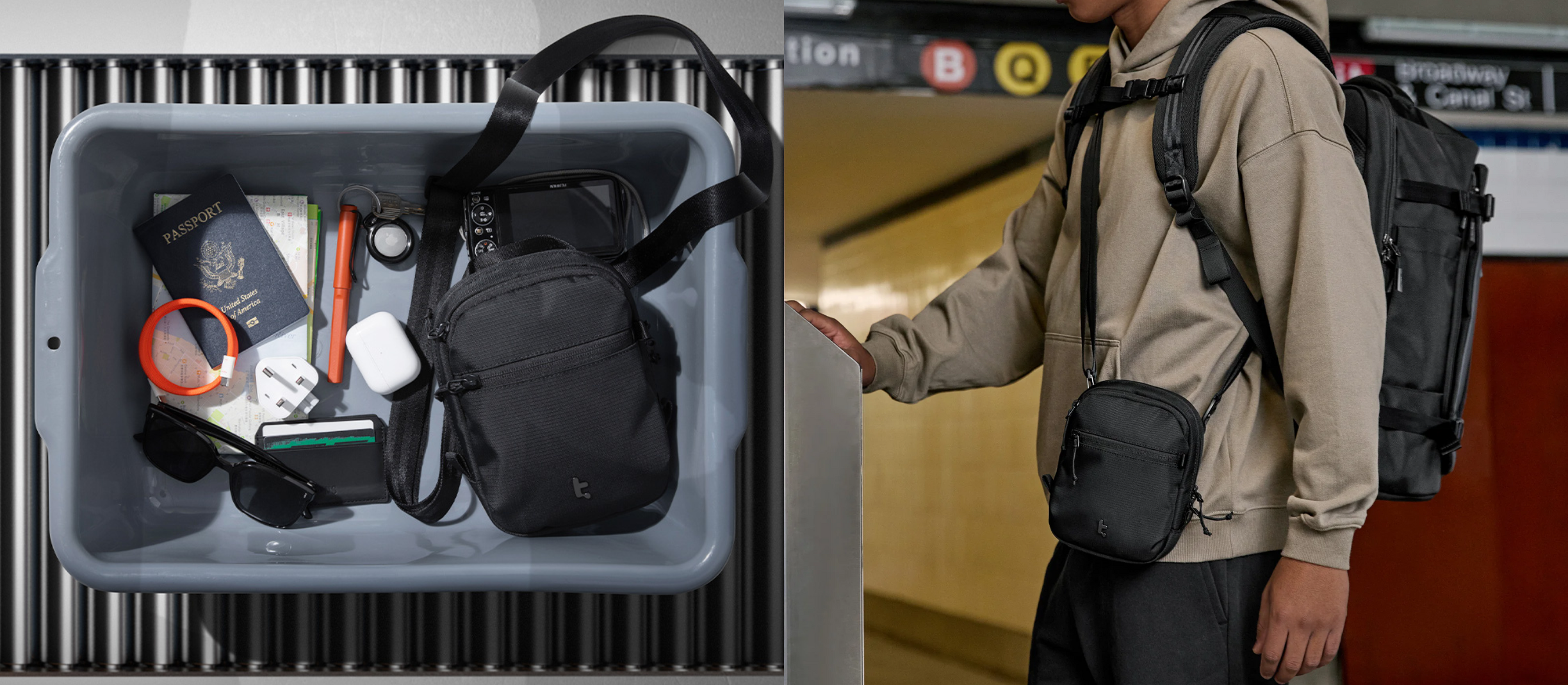 tomtoc Aviator-T37 Travel Crossbody Bag