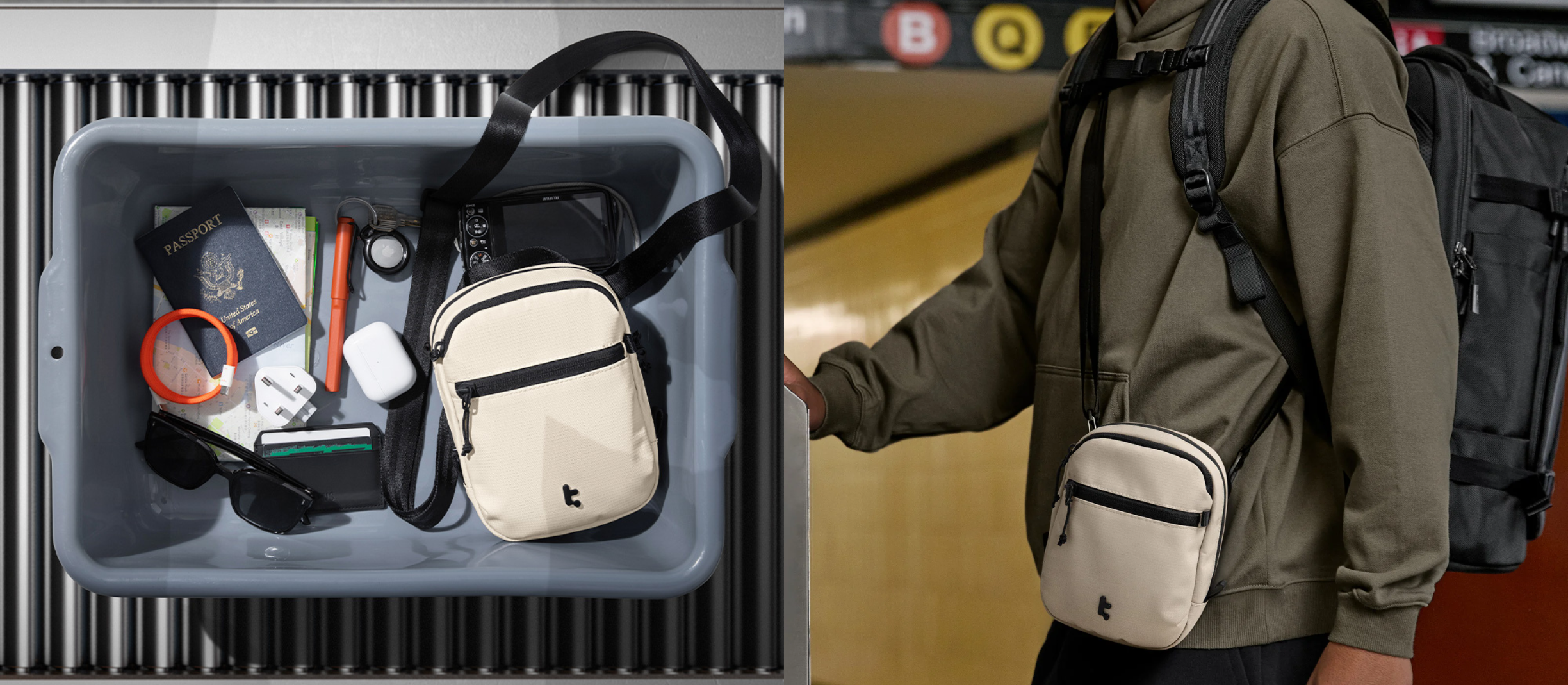 tomtoc Aviator-T37 Travel Crossbody Bag