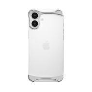Arc Pulse - hliníkový ochranný rám na iPhone 16, stříbrný