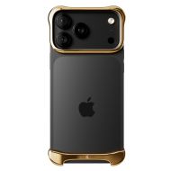 Arc Pulse - hliníkový ochranný rám na iPhone 17 Pro Max, zlatý