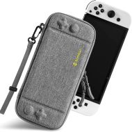 tomtoc Switch – obal na Nintendo Switch OLED, šedý
