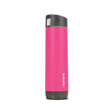 HidrateSpark – nerezová chytrá lahev, 620 ml, Bluetooth tracker, růžová